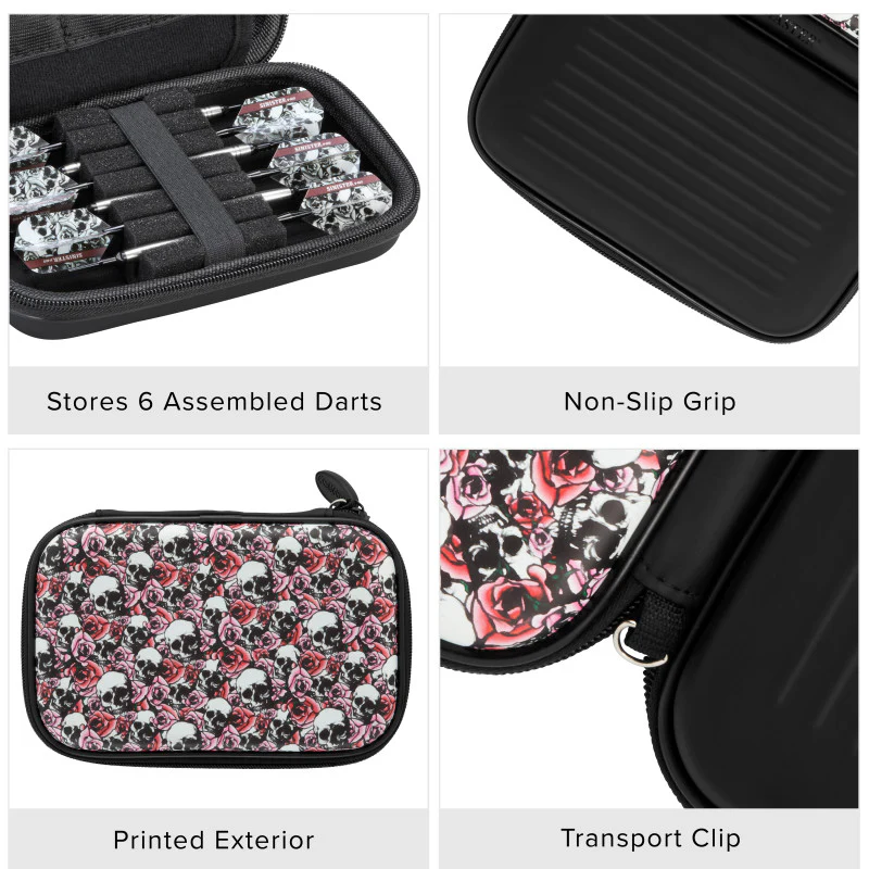 Casemaster Sentinel Dart Case Sinister Skulls Art Series - Image 3