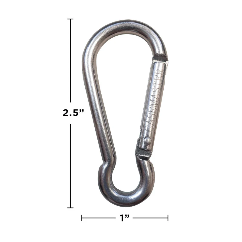 Casemaster Companion Clip, Carabiner 5 Pack - Image 3