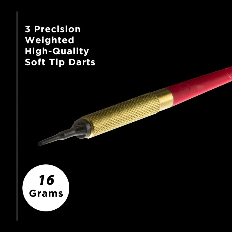 Viper Commercial Brass Bar Darts - Bag of 45 - Red - Image 3