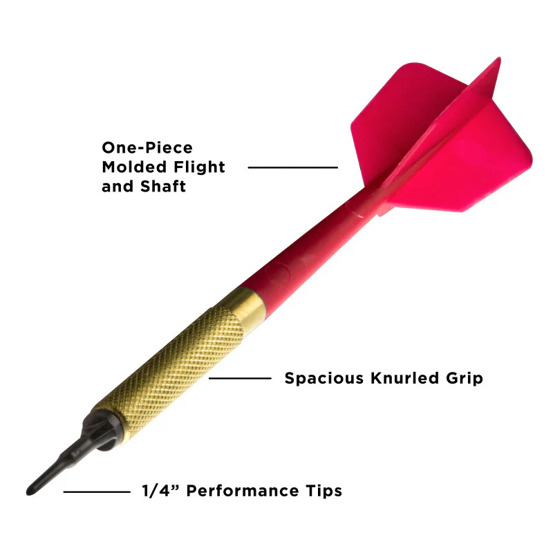 Viper Commercial Brass Bar Darts - Bag of 45 - Red - Image 5