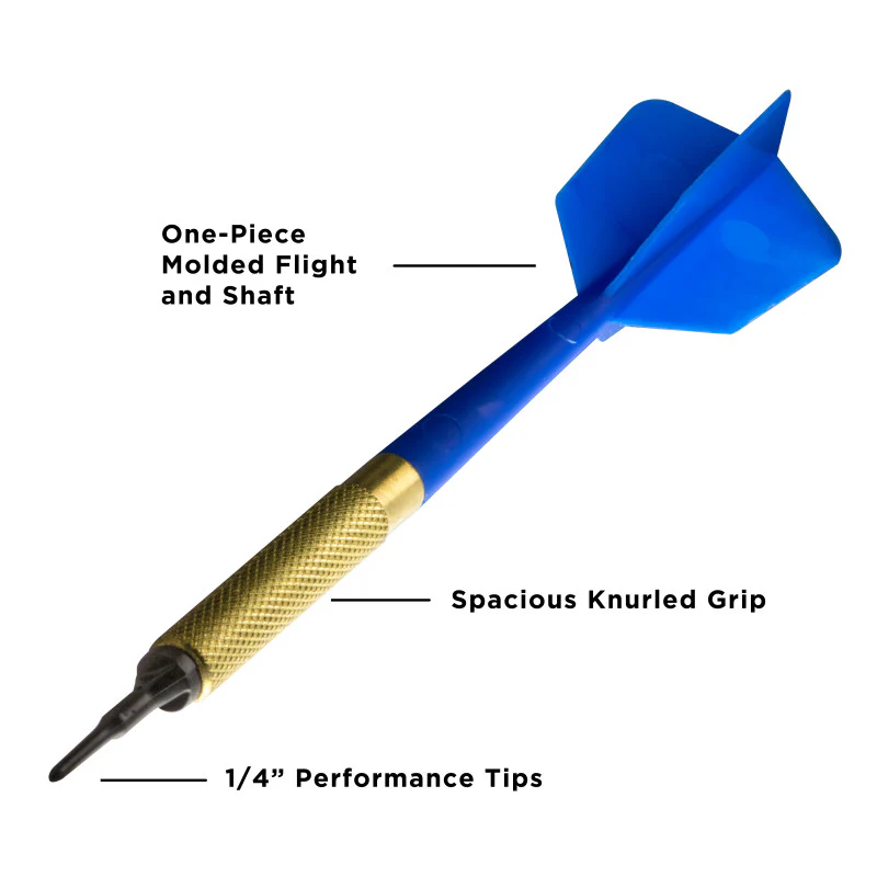 Viper Commercial Brass Bar Darts - Bag of 45 - Blue - Image 5