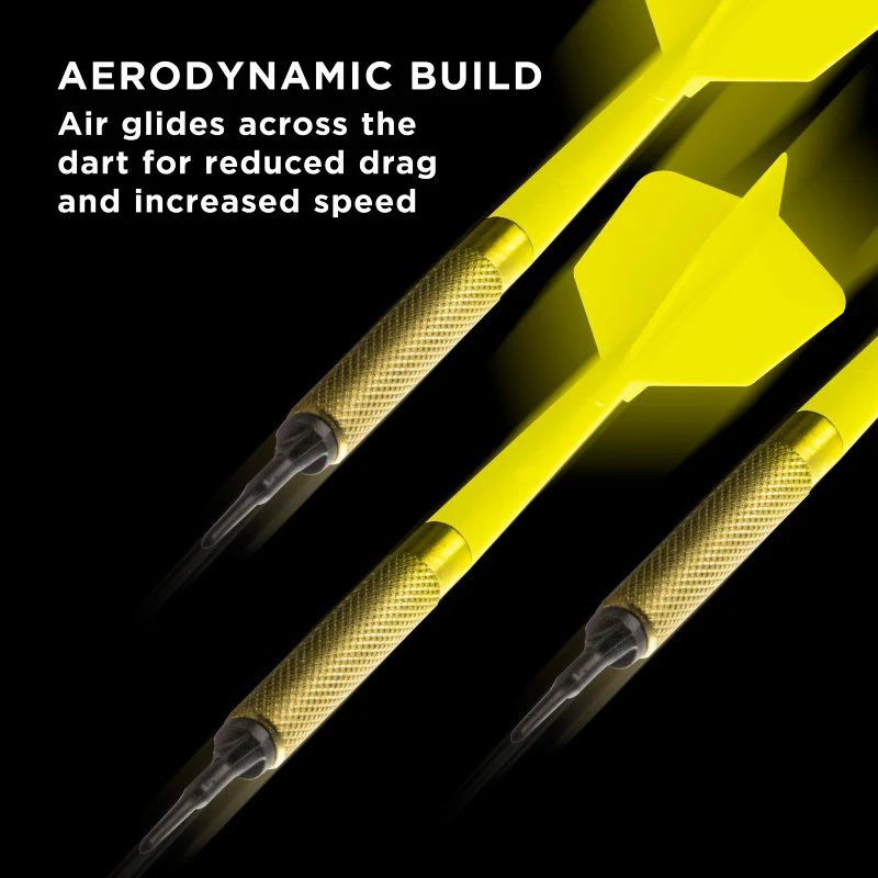 Viper Commercial Brass Bar Darts - Bag of 45 - Yellow - Image 4