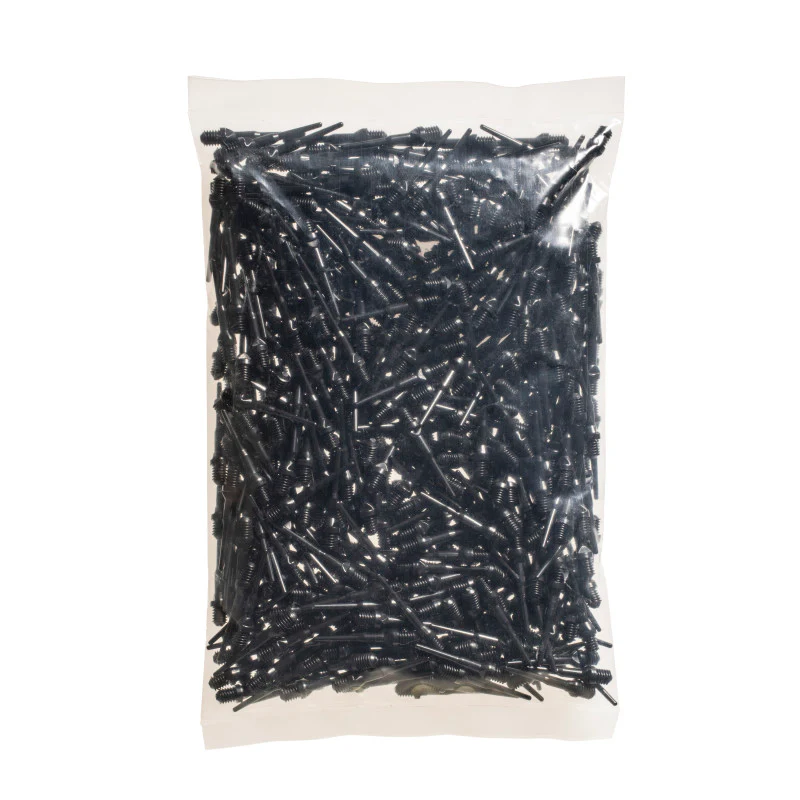 Viper Tufflex Tips II 2BA Black 500Ct Soft Dart Tips - Image 3