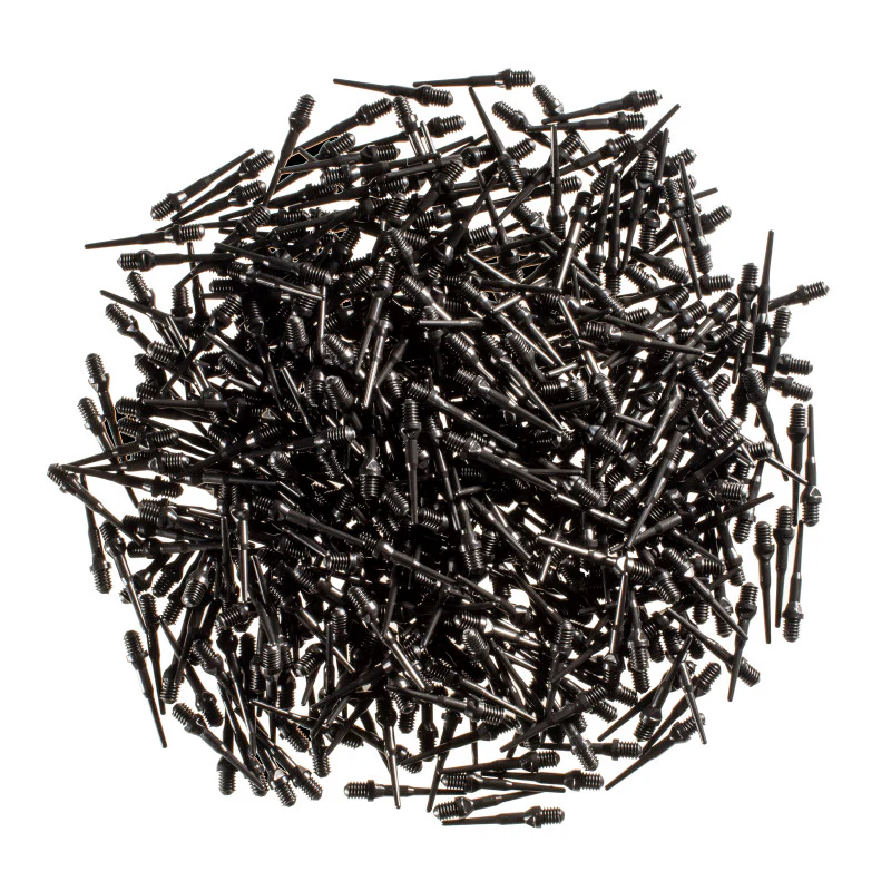 Viper Tufflex Tips II 2BA Black 500Ct Soft Dart Tips - Image 6