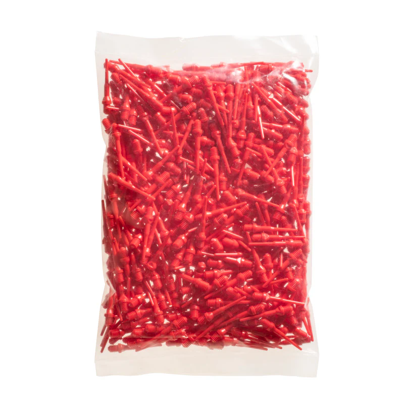 Viper Tufflex Tips II 2BA Red 500Ct Soft Dart Tips - Image 3