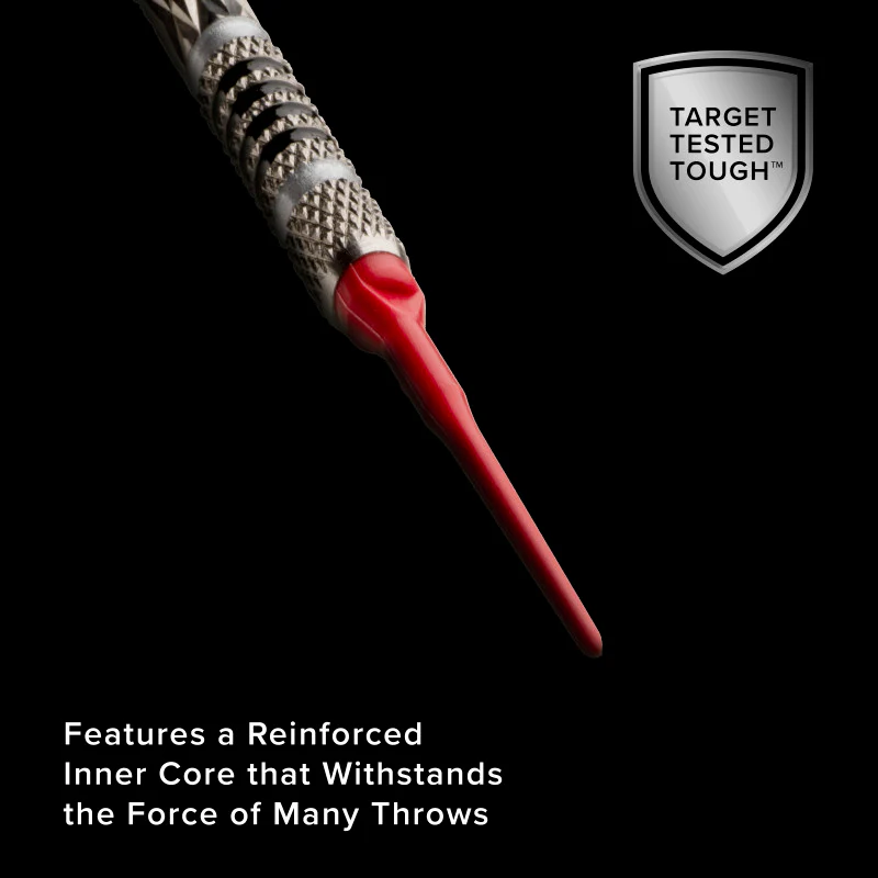 Viper Tufflex Tips II 2BA Red 500Ct Soft Dart Tips - Image 4