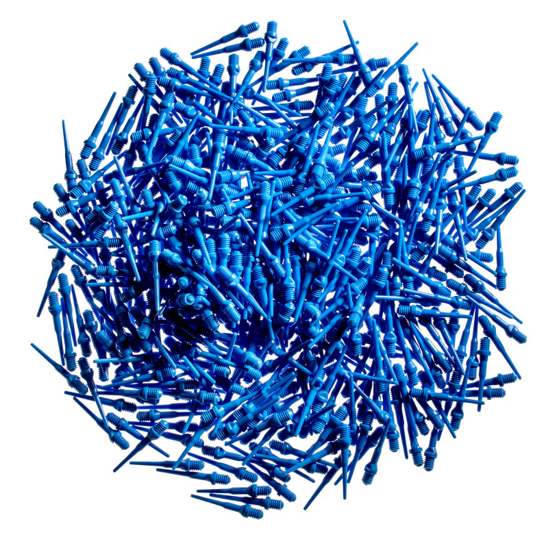 Viper Tufflex Tips II 2BA Blue 500Ct Soft Dart Tips - Image 6