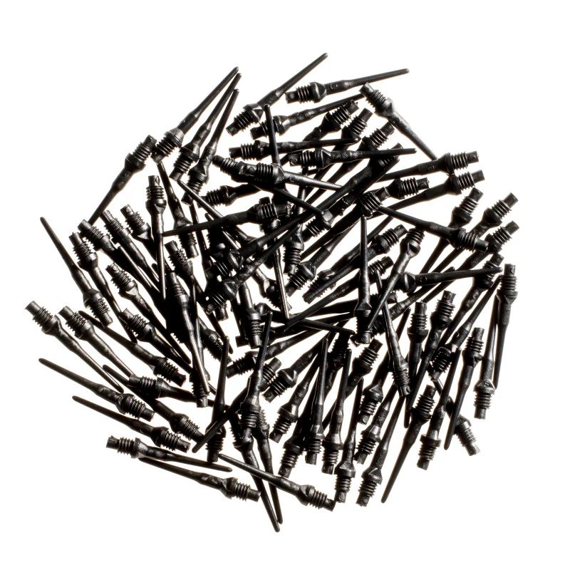 Viper Tufflex Tips II 2BA Black 100Ct Soft Dart Tips - Image 6