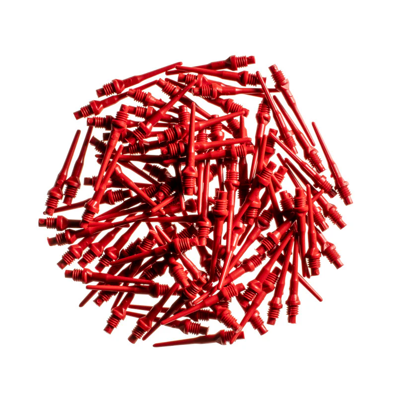 Viper Tufflex Tips II 2BA Red 100Ct Soft Dart Tips - Image 6