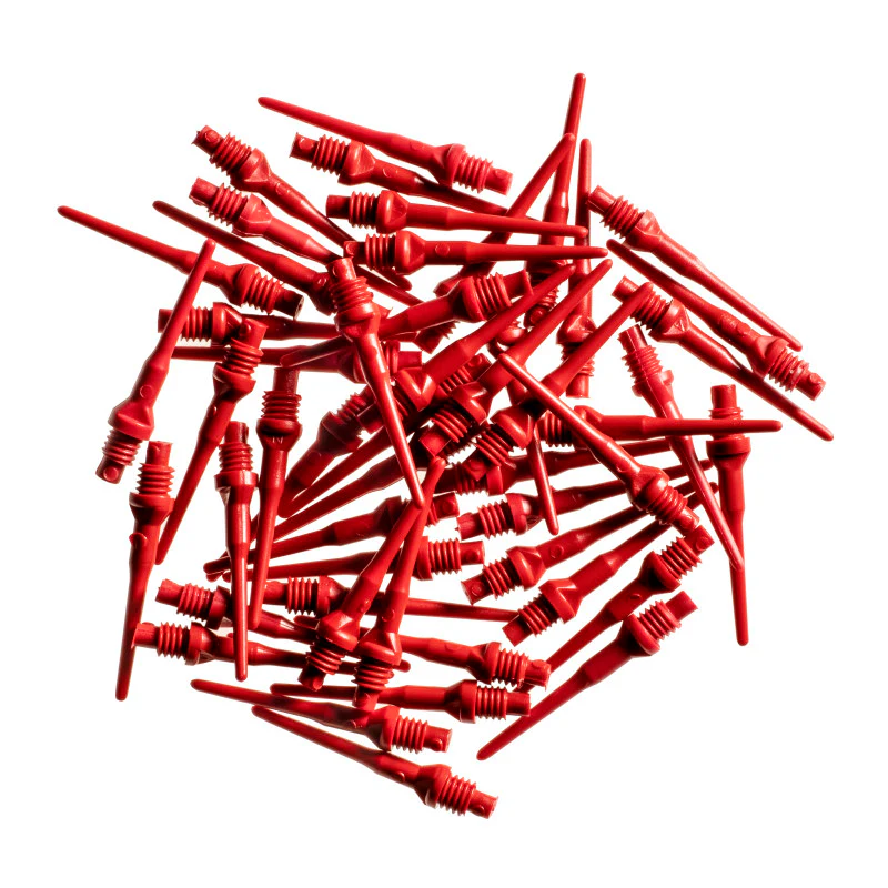 Viper Tufflex Tips II 2BA Red 50Ct Soft Dart Tips - Image 6