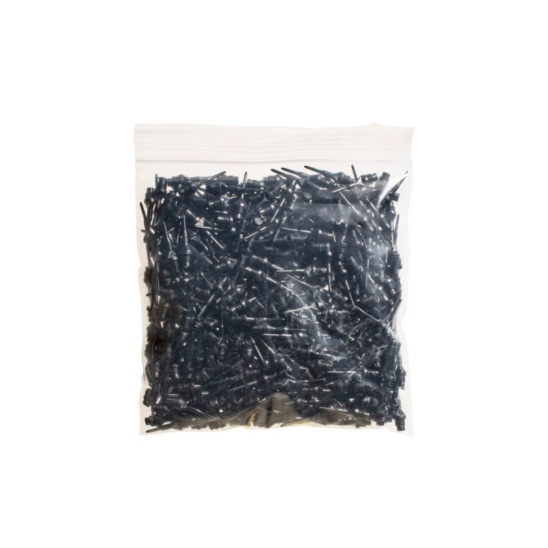 Viper Tufflex Tips II 1/4" Black 500Ct Soft Dart Tips - Image 3
