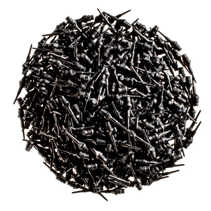 Viper Tufflex Tips II 1/4" Black 500Ct Soft Dart Tips - Image 6