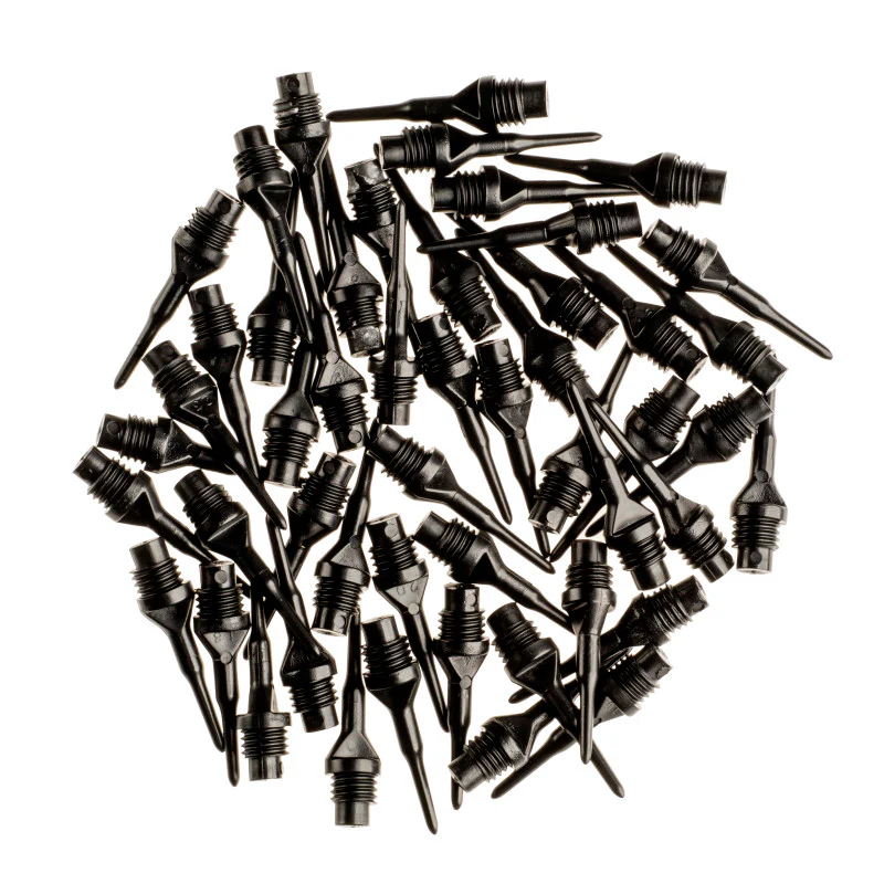 Viper Tufflex Tips II 1/4" Black 50Ct Soft Dart Tips - Image 6