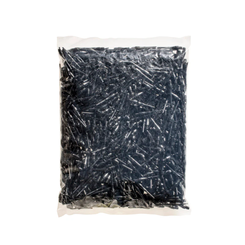 Viper Tufflex Tips III 2BA Black 1000Ct Soft Dart Tips - Image 4