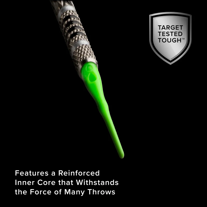 Viper Tufflex Tips III 2BA Green 1000Ct Soft Dart Tips - Image 5