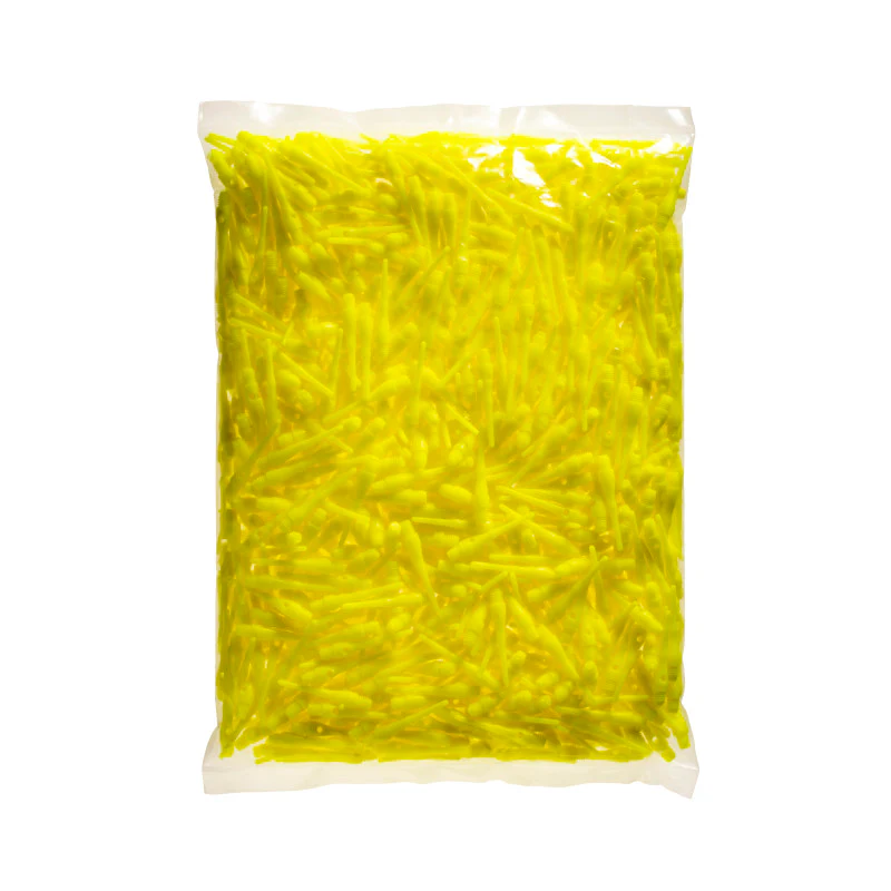 Viper Tufflex Tips III 2BA Yellow 1000Ct Soft Dart Tips - Image 4
