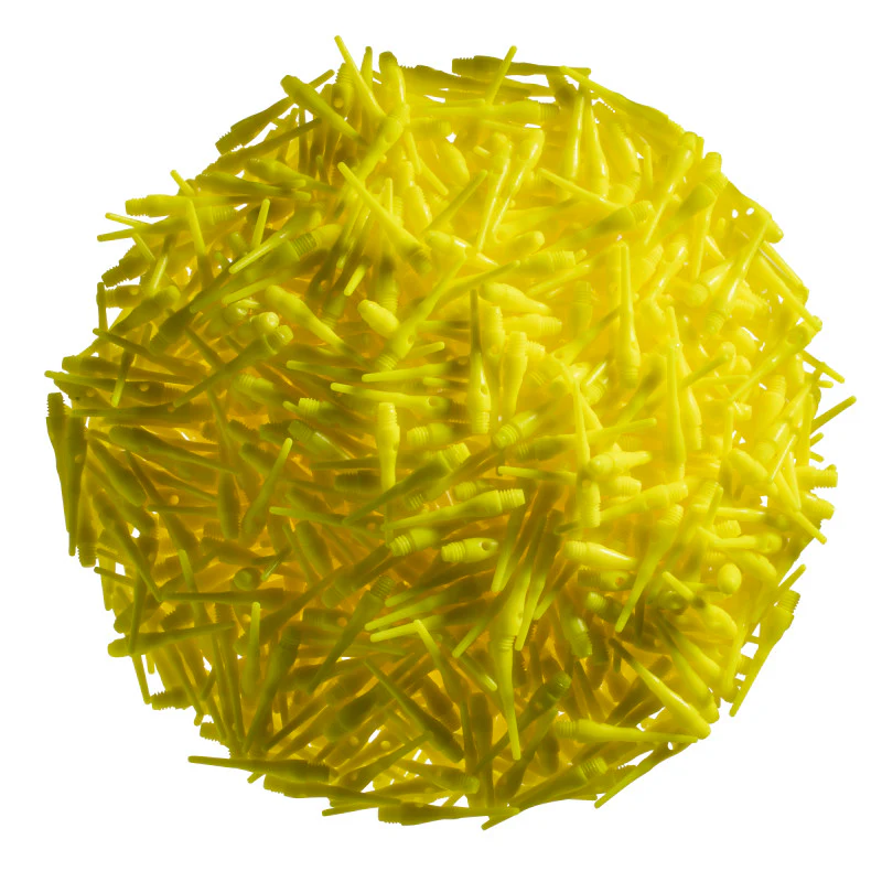 Viper Tufflex Tips III 2BA Yellow 1000Ct Soft Dart Tips - Image 7