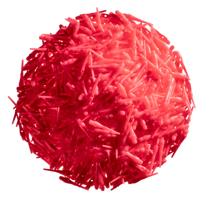 Viper Tufflex Tips III 2BA Pink 1000Ct Soft Dart Tips - Image 7