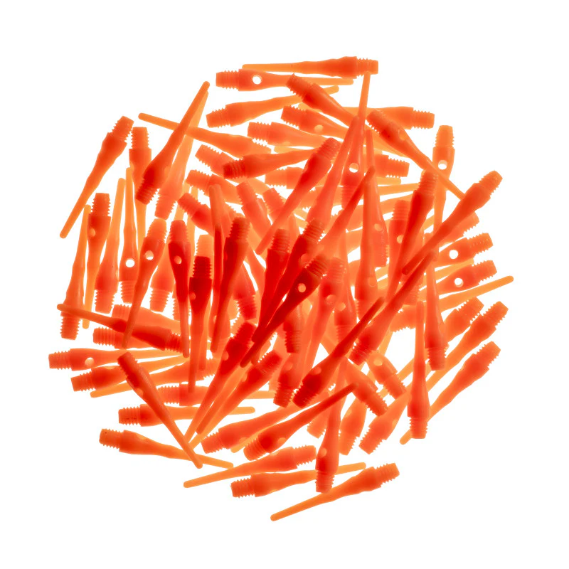 Viper Tufflex Tips III 2BA Neon Orange 100Ct Soft Dart Tips - Image 7