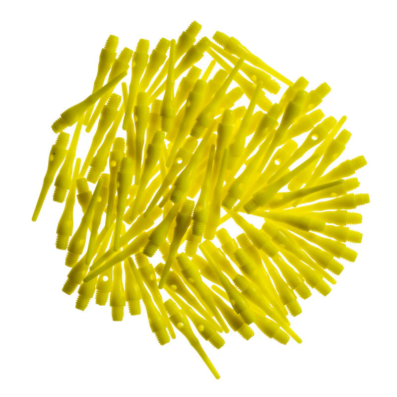 Viper Tufflex Tips III 2BA Neon Yellow 100Ct Soft Dart Tips - Image 6