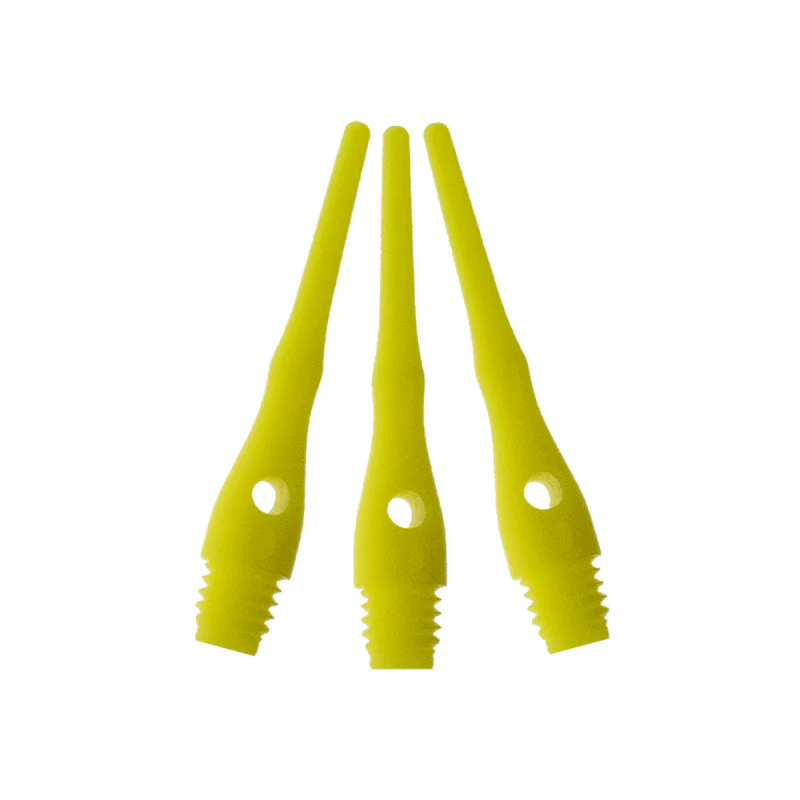 Viper Tufflex Tips III 2BA Neon Yellow 100Ct Soft Dart Tips - Image 8