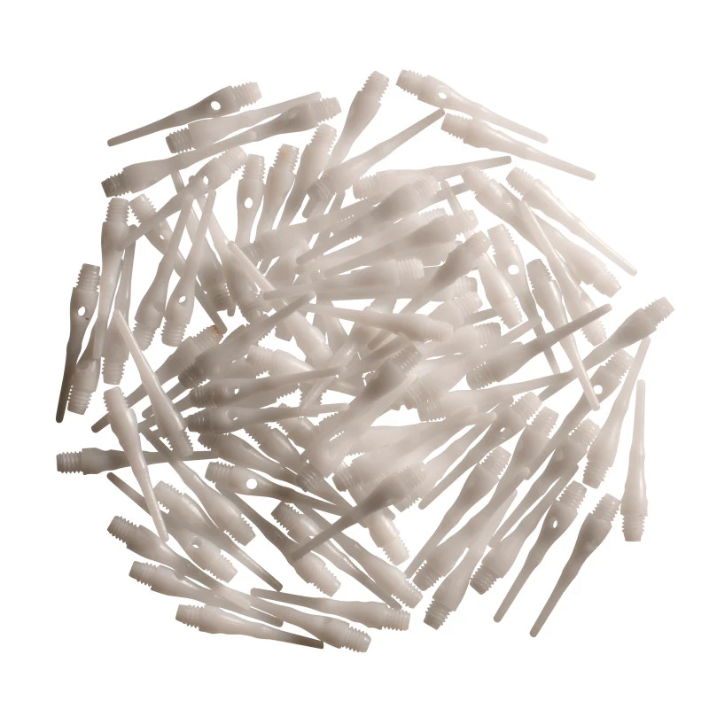 Viper Tufflex Tips III 2BA White 100Ct Soft Dart Tips - Image 6
