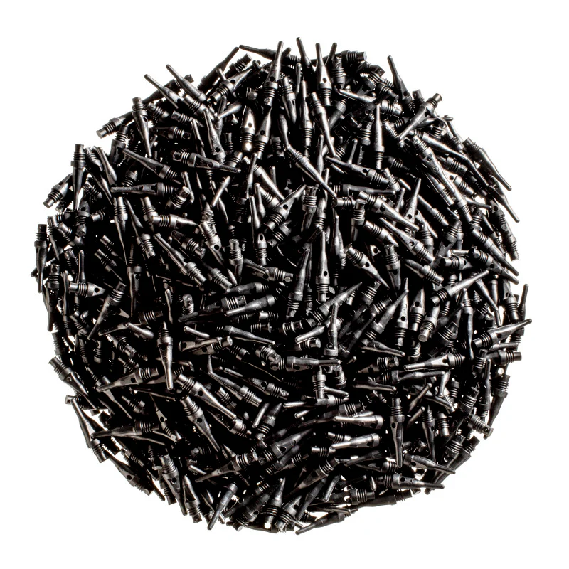 Viper Tufflex Tips SS 2BA Black 1000Ct Soft Dart Tips - Image 7