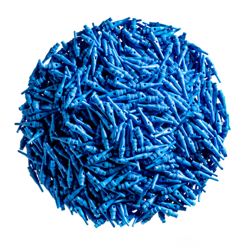 Viper Tufflex Tips SS 2BA Blue 1000Ct Soft Dart Tips - Image 7