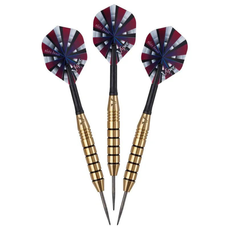 Viper Shot King Sisal Dartboard, Dartboard Backboard, "The Bull Starts Here" Throw Line Marker & Elite Steel Tip Darts - Image 5