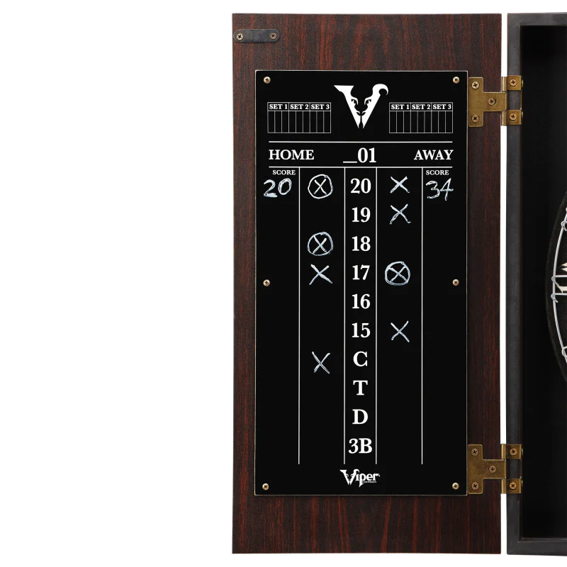 Viper Stadium Dartboard Cabinet with Shot King Sisal Dartboard - Image 6