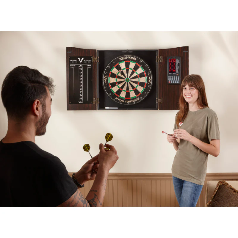 Viper Vault Deluxe Dartboard Cabinet with Pro Score - Image 13