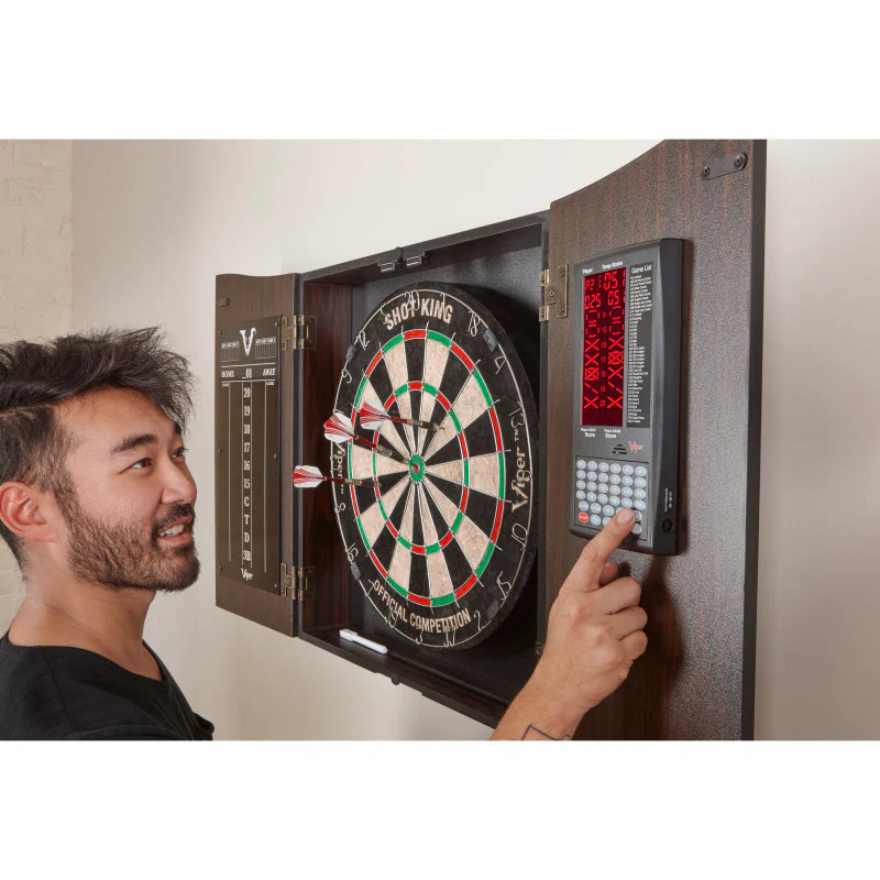 Viper Vault Deluxe Dartboard Cabinet with Pro Score - Image 14