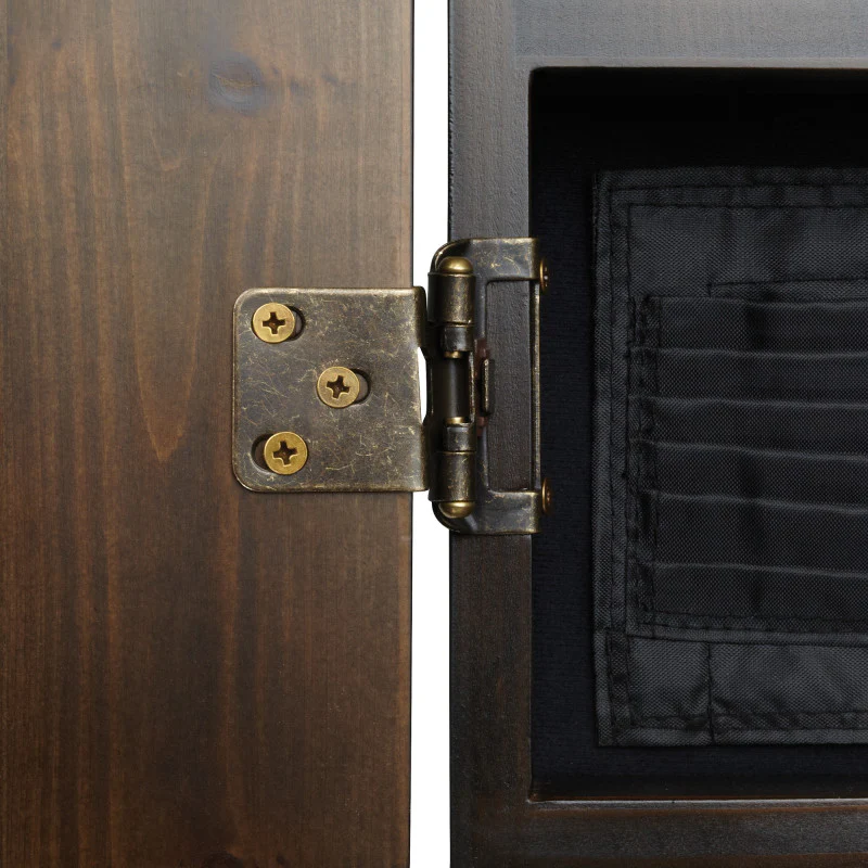 Viper Metropolitan Espresso Soft Tip Dartboard Cabinet - Image 3