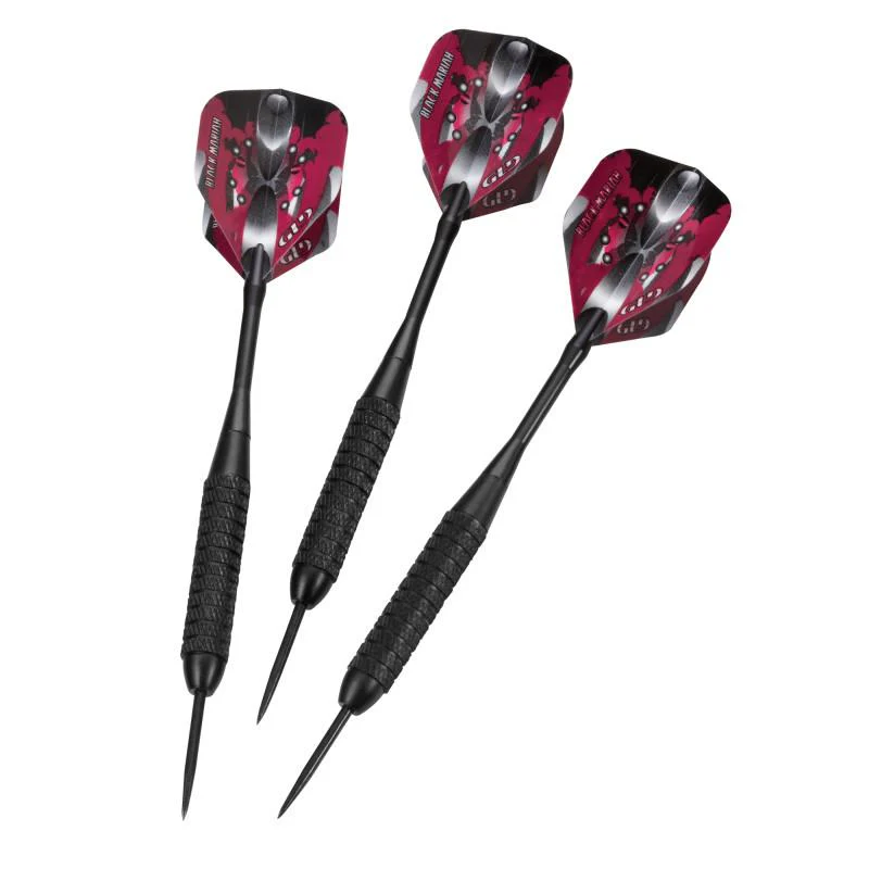 Viper Dead-On Bristle Dartboard, Small Cricket Chalk Scoreboard, Black Mariah Steel Tip Darts 22 Grams, Dart Laser Line, and Wall Defender - Image 4