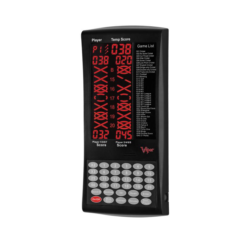Viper Shot King Bristle Dartboard, ProScore, Dart Laser Line, and Wall Defender II - Image 3