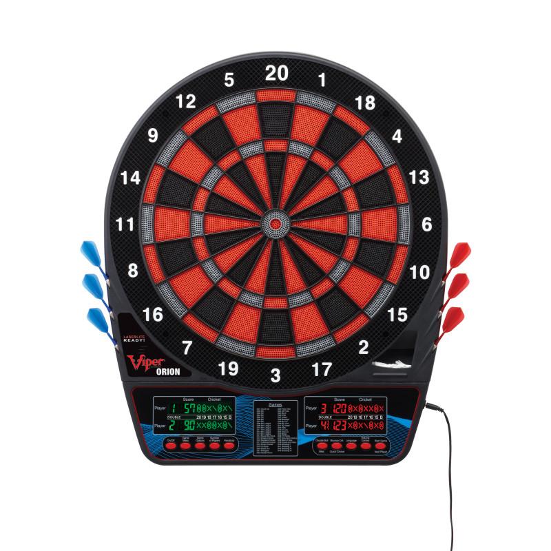 Viper Orion Electronic Dartboard, Metropolitan Espresso Cabinet, Throw Line Marker & Shadow Buster Dartboard Light Bundle - Image 5