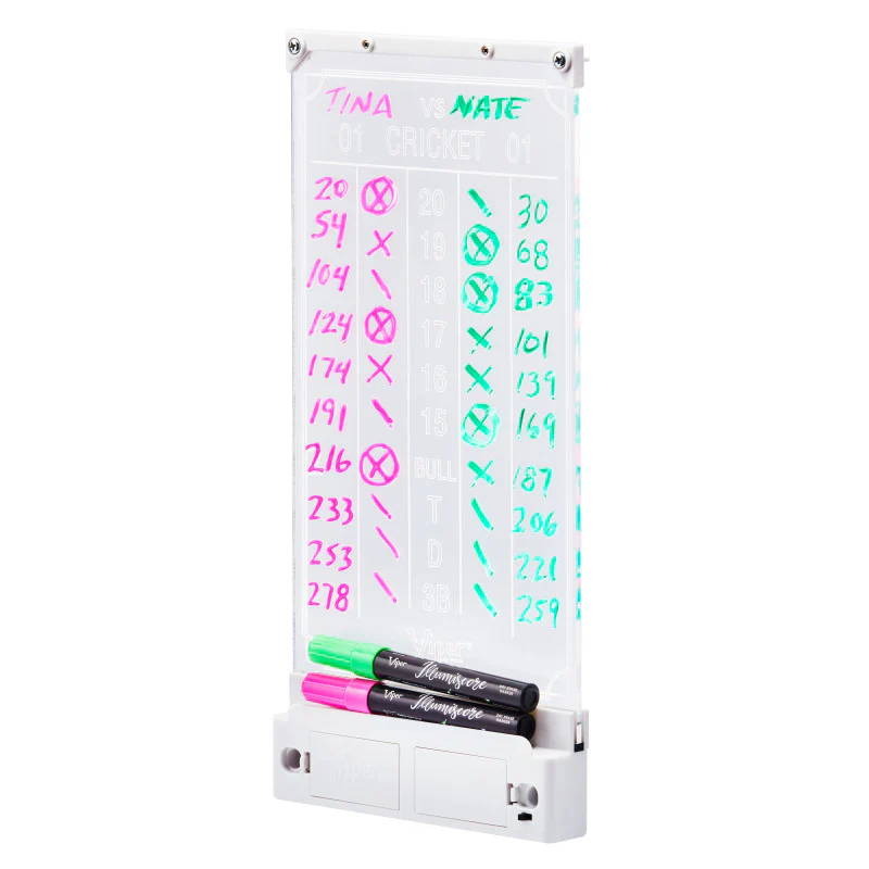 Viper Illumiscore Dart Scoreboard White - Image 3