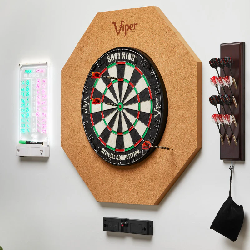Viper Octagonal Wall Defender Dartboard Surround Cork - Image 10