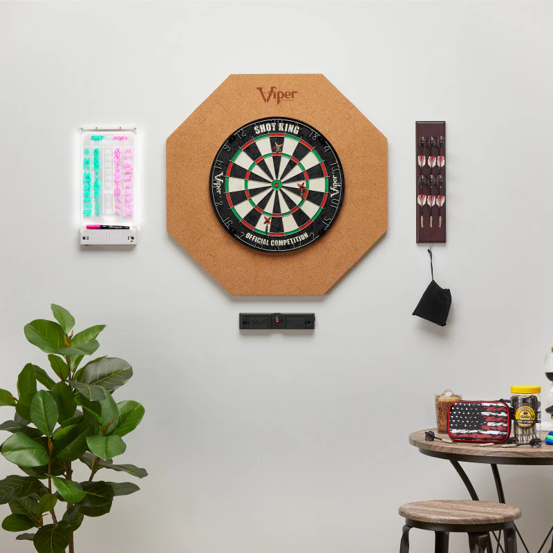 Viper Octagonal Wall Defender Dartboard Surround Cork - Image 9