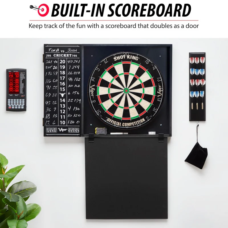 Viper Steadfast Backboard with Shot King Sisal Dartboard - Image 4
