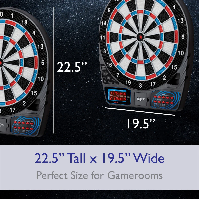 Viper 777 Electronic Dartboard, 15.5" Regulation Target - Image 10