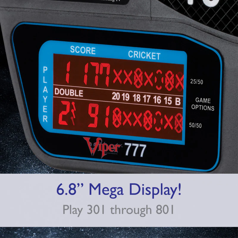 Viper 777 Electronic Dartboard, 15.5" Regulation Target - Image 3