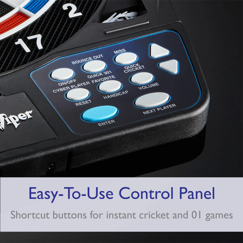 Viper 787 Electronic Dartboard, 15.5" Regulation Target - Image 5