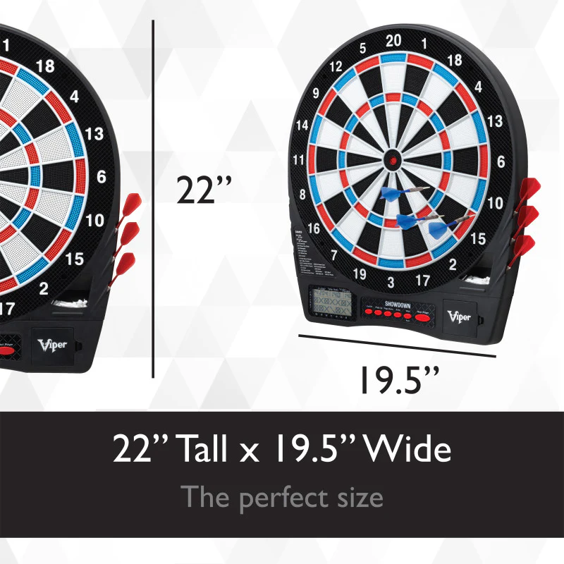 Viper Showdown Electronic Dartboard, 15.5" Regulation Target - Image 10