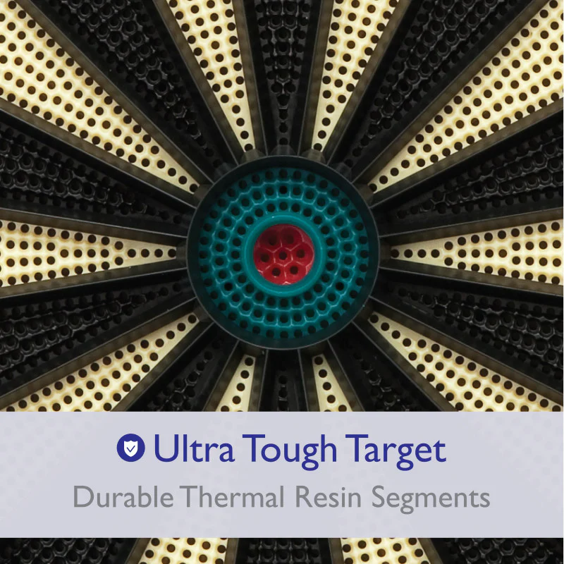Fat Cat 727 Electronic Dartboard, 13.5" Compact Target - Image 9