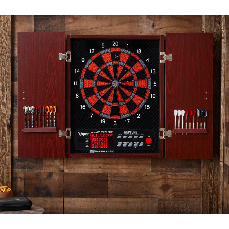 Viper Neptune Electronic Dartboard and Cabinet Hybrid, 15.5" Regulation Target - Image 16