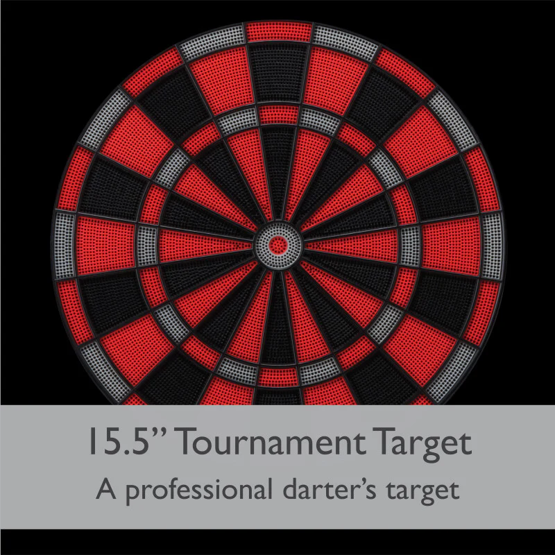 Viper Neptune Electronic Dartboard and Cabinet Hybrid, 15.5" Regulation Target - Image 6