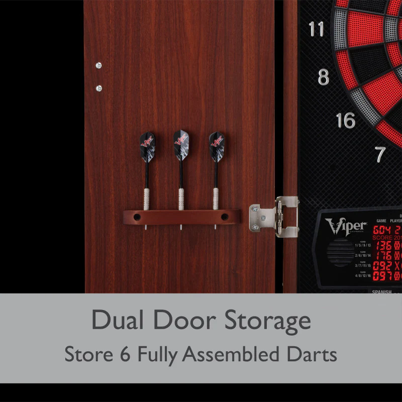 Viper Neptune Electronic Dartboard and Cabinet Hybrid, 15.5" Regulation Target - Image 7