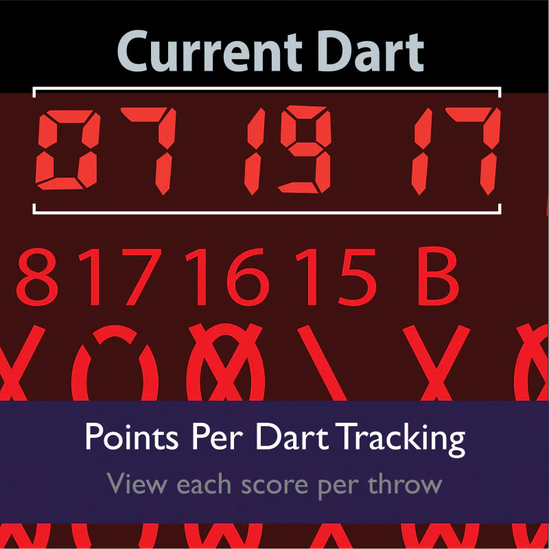 Viper 800 Electronic Dartboard, 15.5" Regulation Target - Image 8