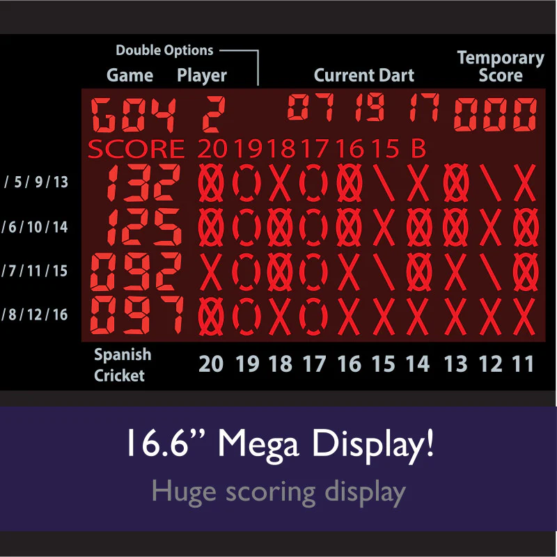 Viper 800 Electronic Dartboard, 15.5" Regulation Target - Image 9